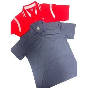 Callaway Opti Dry Performance Golf Polo Shirt Bundle Mens Large